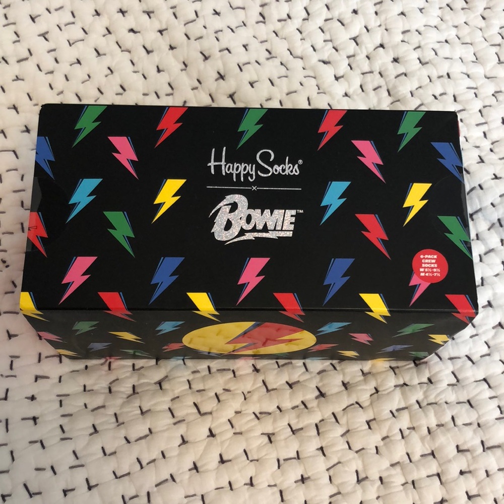6-Pack David Bowie Happy Socks